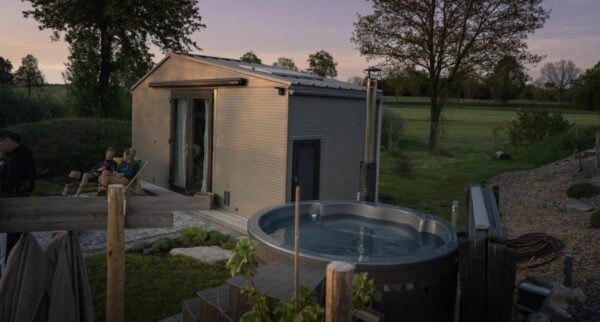 Zahradni bydleni – tiny house od Woodky.cz